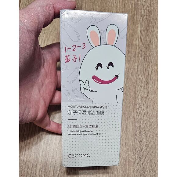 GECOMO Eggplant Moisture Cleansing Mask ~ Asian Beauty - Picture 1 of 6